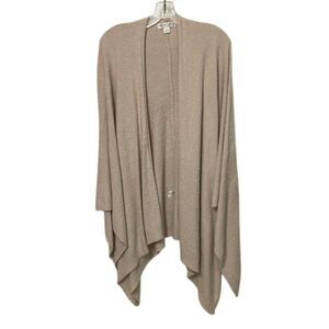 Barefoot Dreams Cozychic Lite Knit Cream Weekend Wrap Womens One Size Style 455